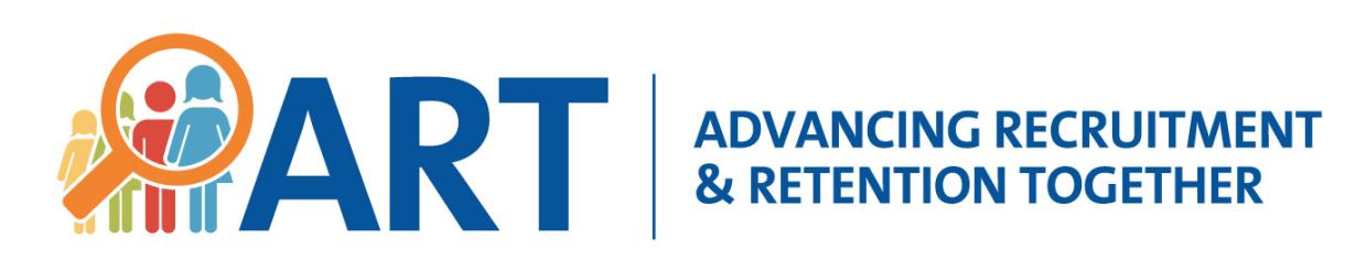 ART - Advancing Recruitment and Retention Together